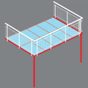 Stehbalkon Typ: R GL-STK