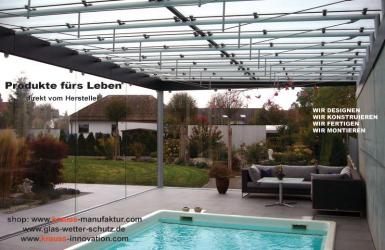 Schwimmbadhalle, Glashalle, Poolverglasung, Schiebeverglasung,