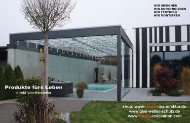 Pool, Schwimmbad, Glasdach, Dach, Glas, Überdachung, Pooldach,