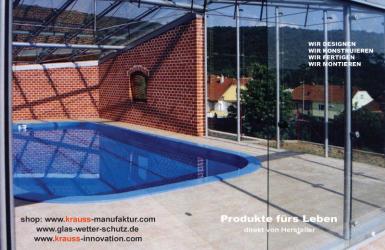 Glas Wetter Schutz, Konstruktion aus Bodnegg, Glasdach, Überdachung, Glas,