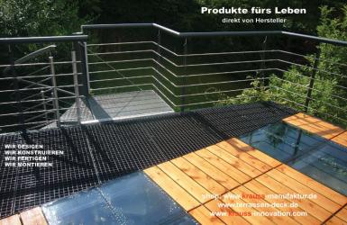 Austritt, Wendeltreppe, Spindeltreppe, Terrasse, Terrassendeck,