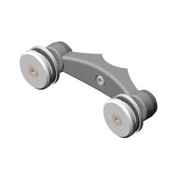 GWS Glaspunkthalter 180° 