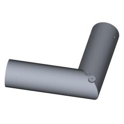 Rohrecke 90° Pavillon, D150 