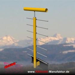 Geländer m. Relingfüllung, Trägermontage Seite 