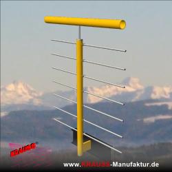 Geländer m. Relingfüllung, Trägermontage Seite 