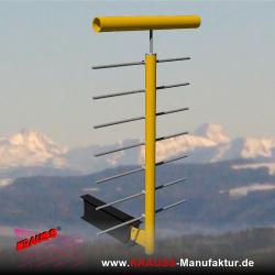 Geländer m. Relingfüllung, Trägermontage Vorne 