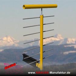 Geländer m. Relingfüllung, Trägermontage Vorne 