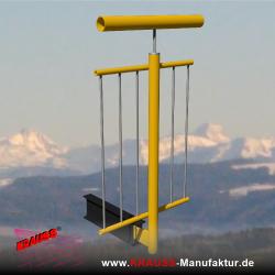 Geländer m. Staketenfüllung, Trägermontage Vorne 