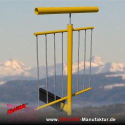 Geländer m. Staketenfüllung, Trägermontage Vorne 