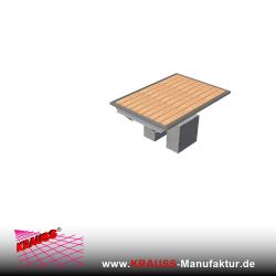 Terrassen-Deck mit Douglasienbelag 