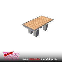 Terrassen-Deck mit Douglasienbelag 