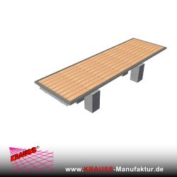 Terrassen-Deck mit Douglasienbelag 