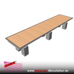 Terrassen-Deck mit Douglasienbelag 