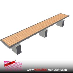 Terrassen-Deck mit Douglasienbelag 