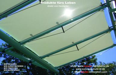Sonnenschutz, Einspanntuch, Balkontuch, Sonnensegel, Soltis,