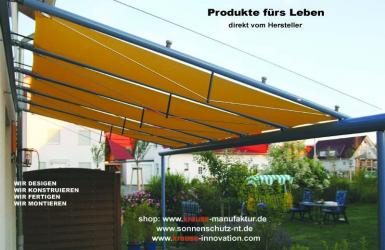Sonnenschutz, Soltis, Einspanntuch, Balkontuch, Sonnensegel,
