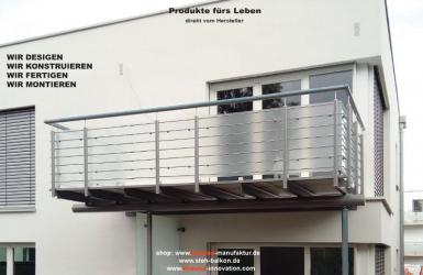 Trägerbalkon, Alu-Balkon, Glasbrüstung, Aluminiumbalkon, Glaswand, Balkon,