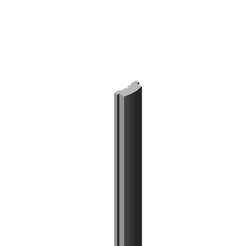 Geländerpfosten-Füllprofil 15x8mm 