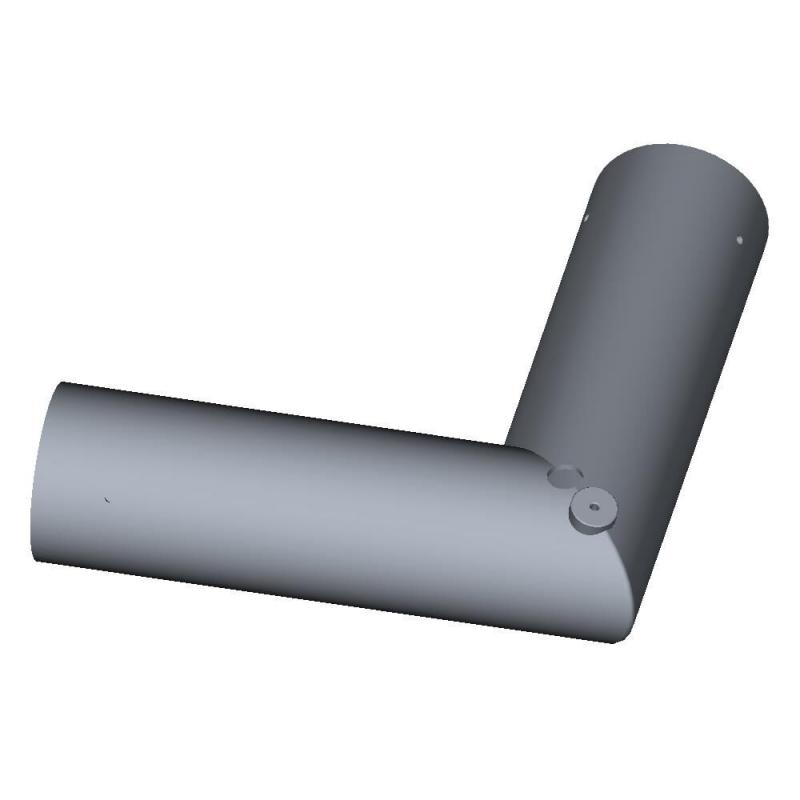 Rohrecke 90° Pavillon, D150 