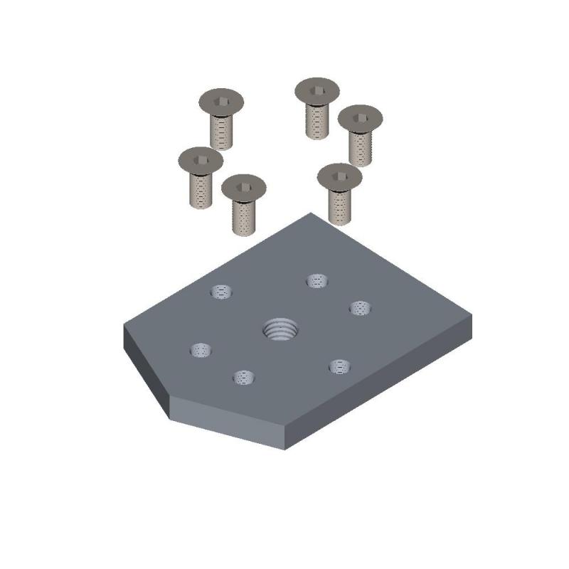Gehrungs-Verbinder 135°/45°, 80 