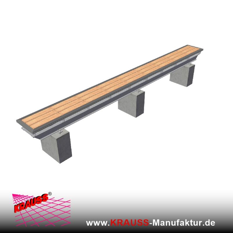 Terrassen-Deck mit Douglasienbelag 